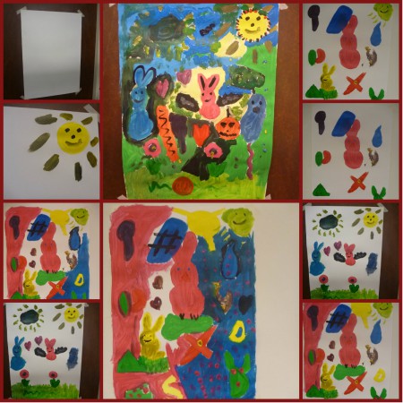 Våra Picassomålningar..